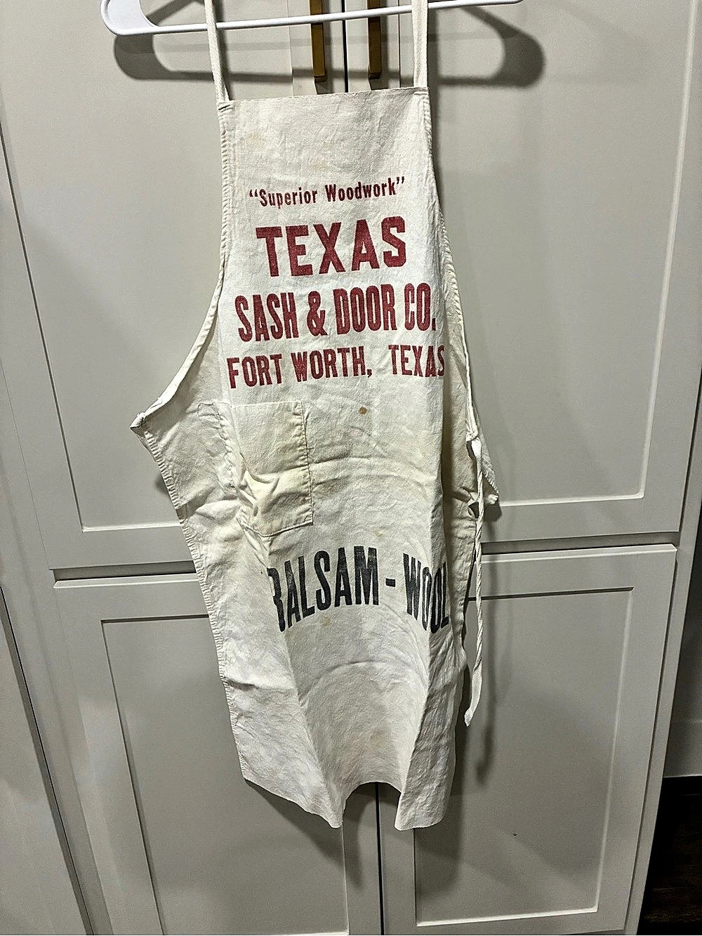 Texas Sash & Door Co. Apron